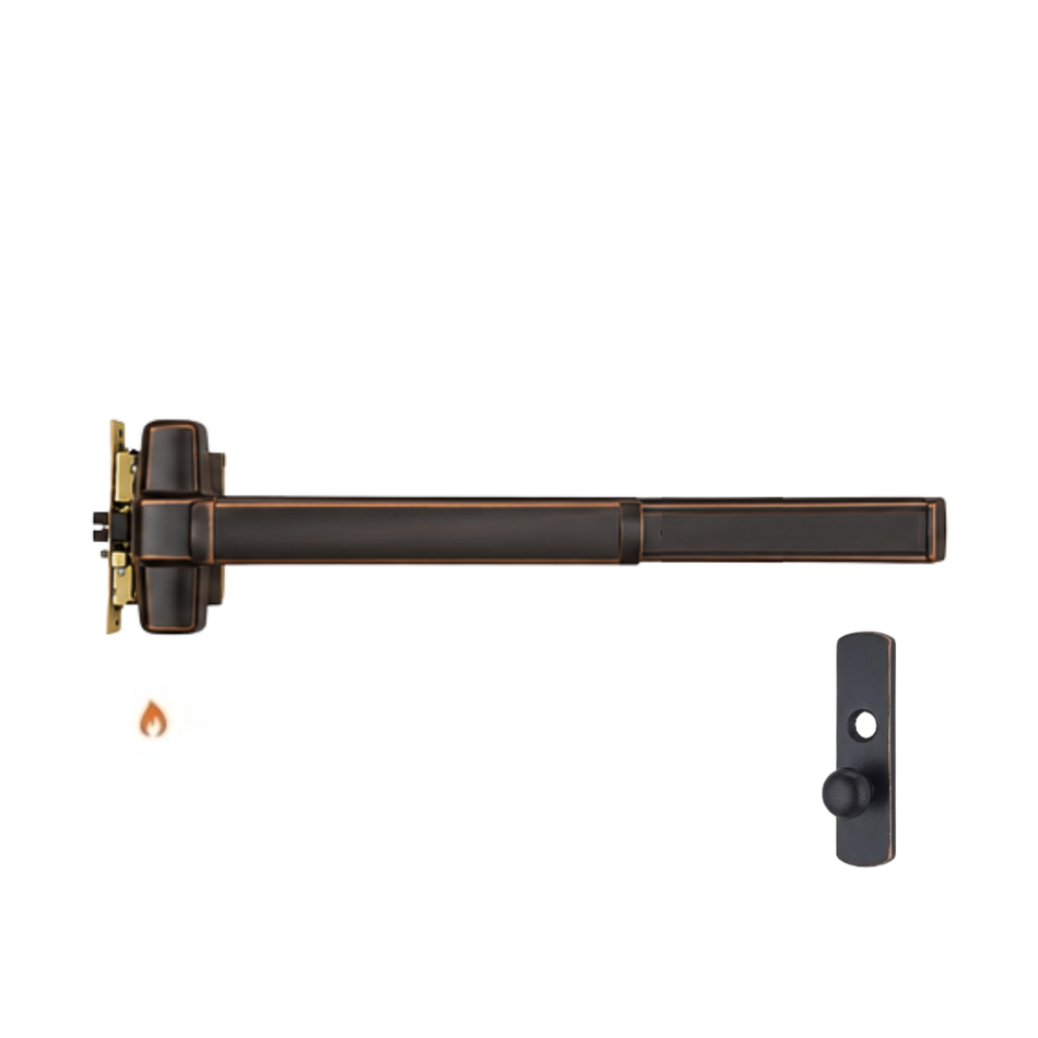 Von Duprin 9875K-F/9975K-F - Knob Mortise Lock Device - Fire Rated