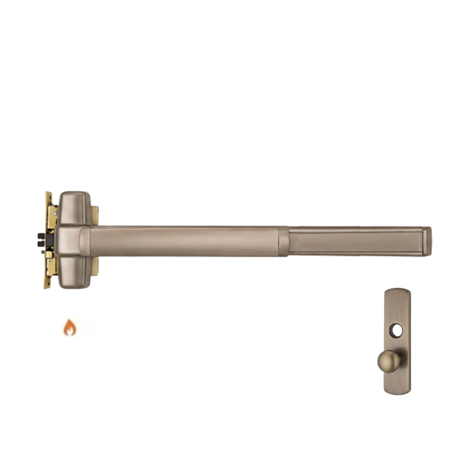 Von Duprin 9875K-NL-F/9975K-NL-F - Knob,Night Latch Mortise Lock Device - Fire Rated