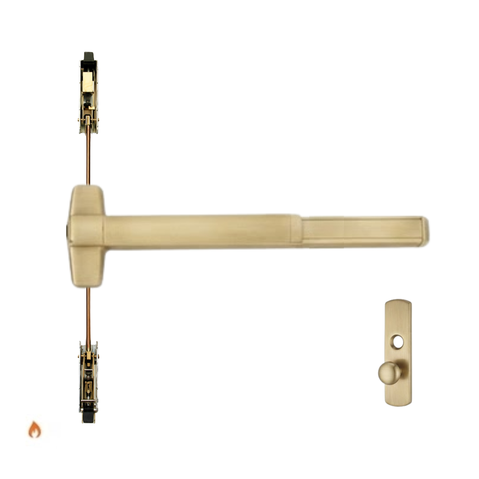 Von Duprin 9848K-NL-F/9948K-NL-F - Knob,Night Latch Concealed Vertical Rod Device - Fire Rated
