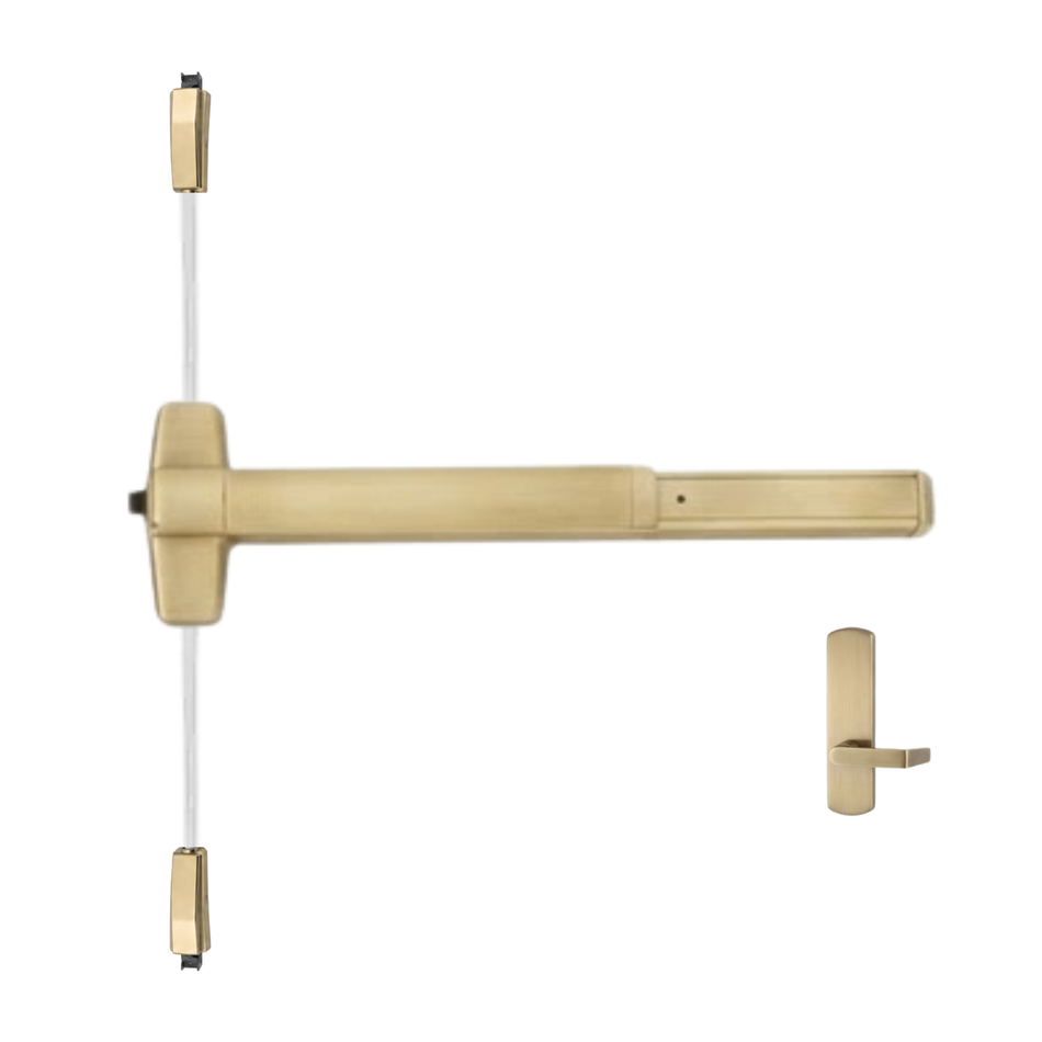 Von Duprin 9857L-BE/9957L-BE - Lever, Blank Escutcheon Surface Three Point Latch Device