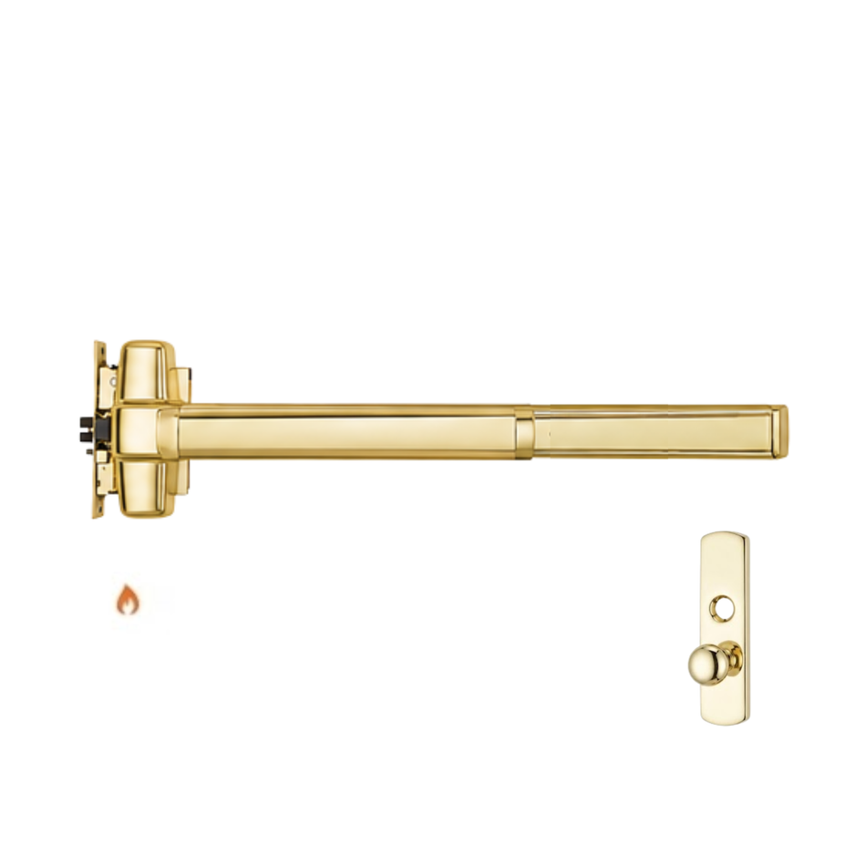Von Duprin 9875K-F/9975K-F - Knob Mortise Lock Device - Fire Rated