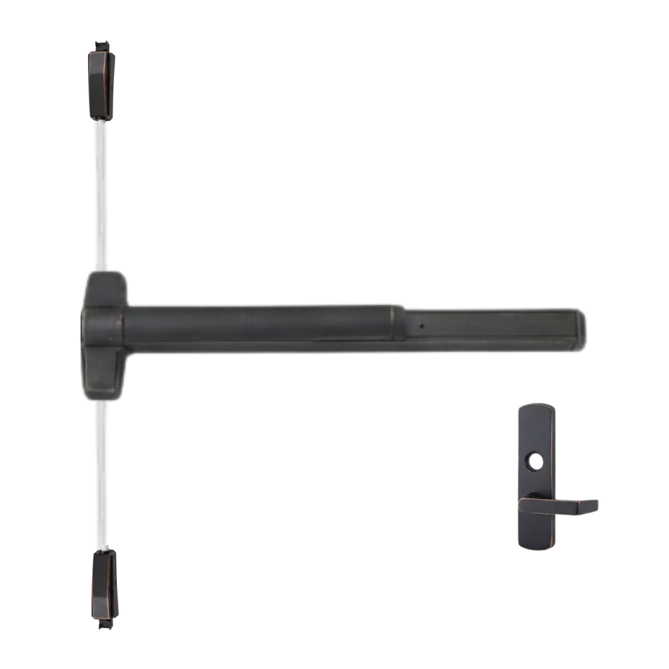 Von Duprin 9827L-KC/9927L-KC - Lever, Key Capture Surface Vertical Rod Device