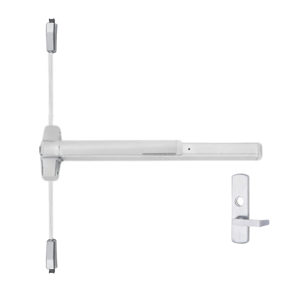 Von Duprin 9827L-NL/9927L-NL - Lever, Night Latch Surface Vertical Rod Device