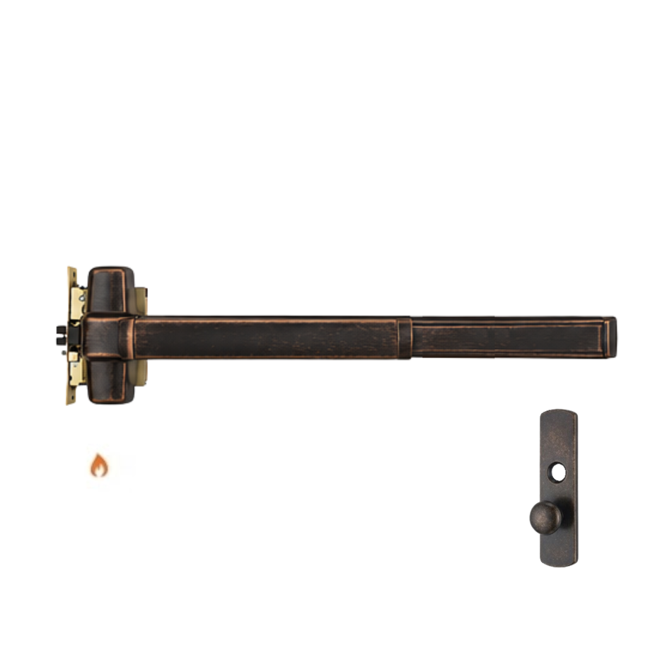 Von Duprin 9875K-F/9975K-F - Knob Mortise Lock Device - Fire Rated