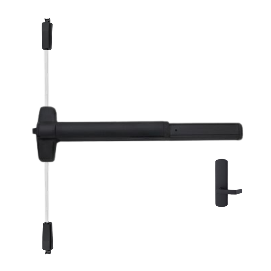 Von Duprin 9857L-BE/9957L-BE - Lever, Blank Escutcheon Surface Three Point Latch Device