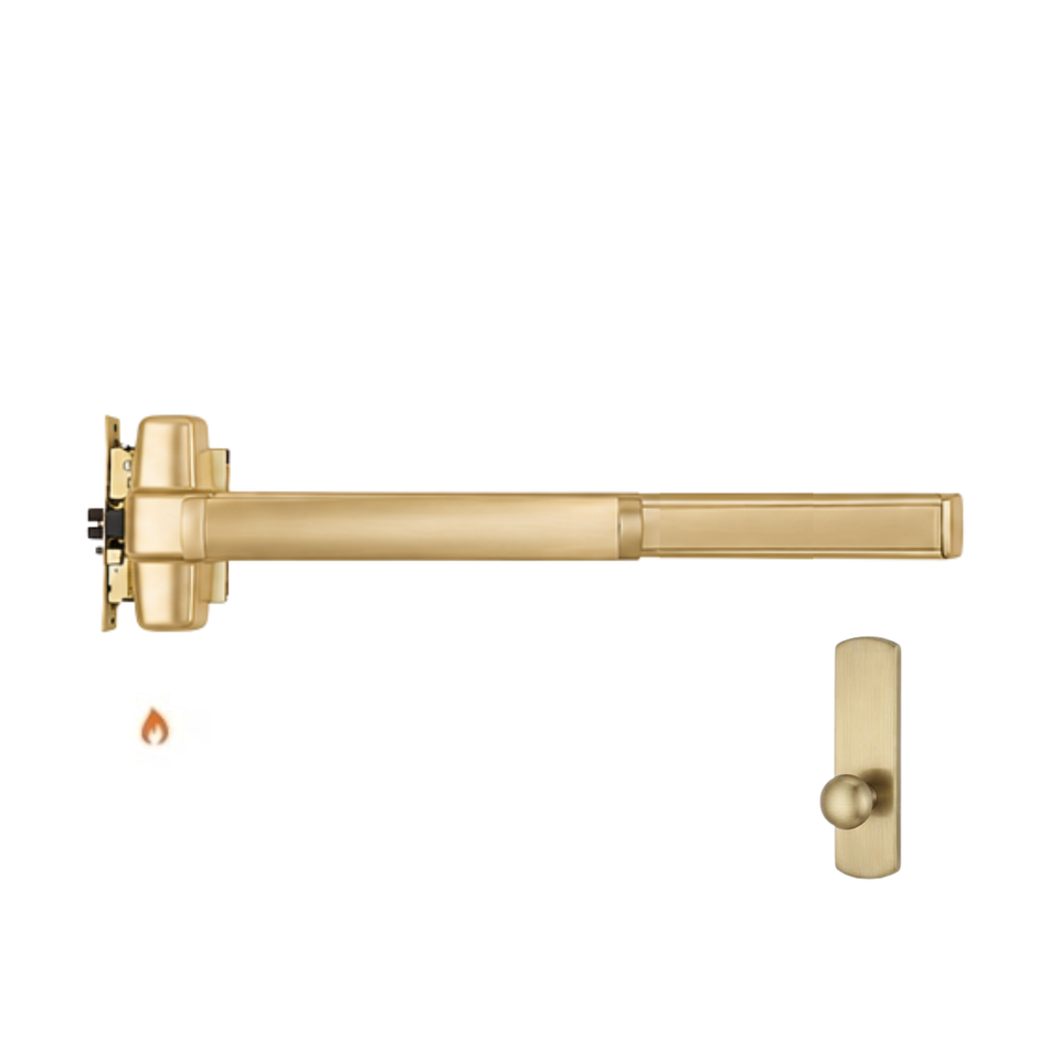 Von Duprin 9875K-BE-F/9975K-BE-F - Knob,Blank Escutcheon Mortise Lock Device - Fire Rated