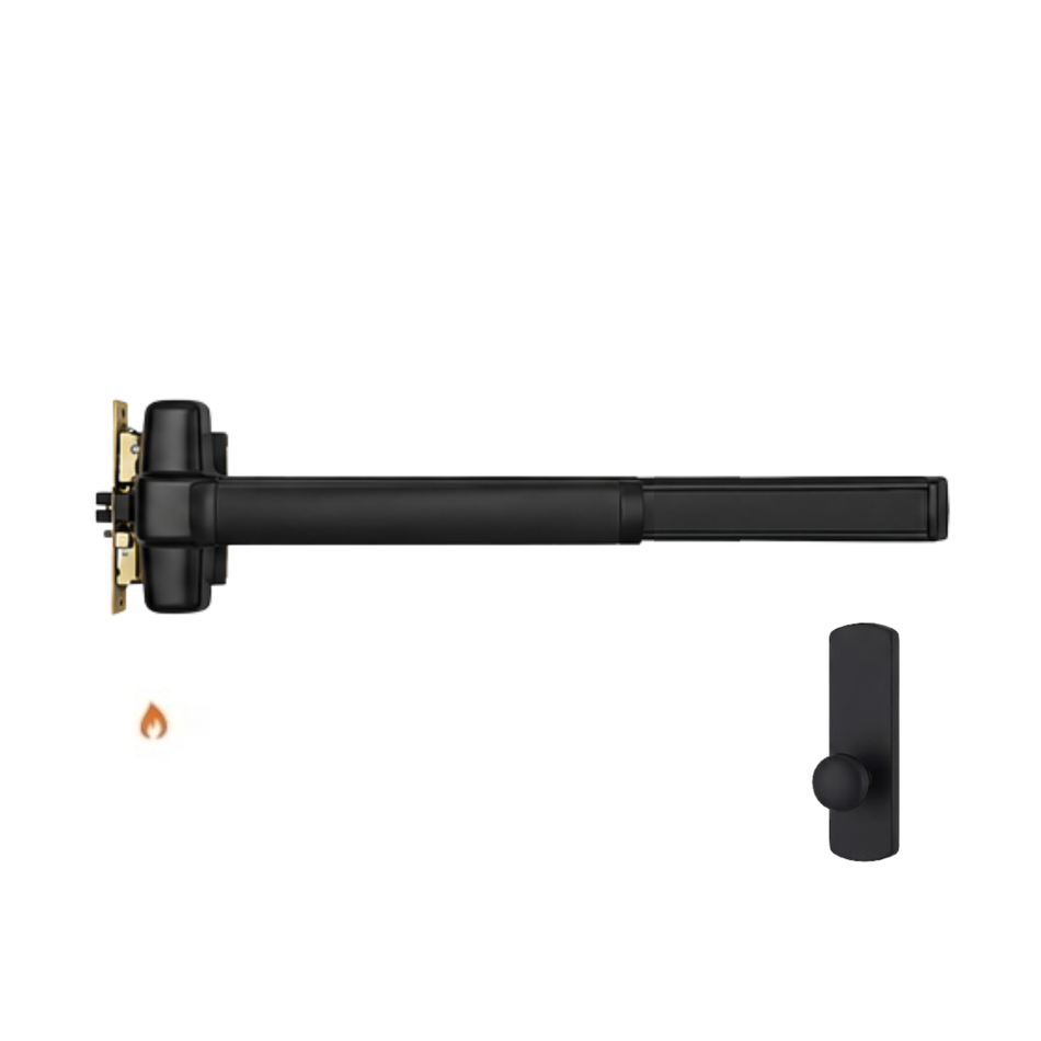 Von Duprin 9875K-BE-F/9975K-BE-F - Knob,Blank Escutcheon Mortise Lock Device - Fire Rated