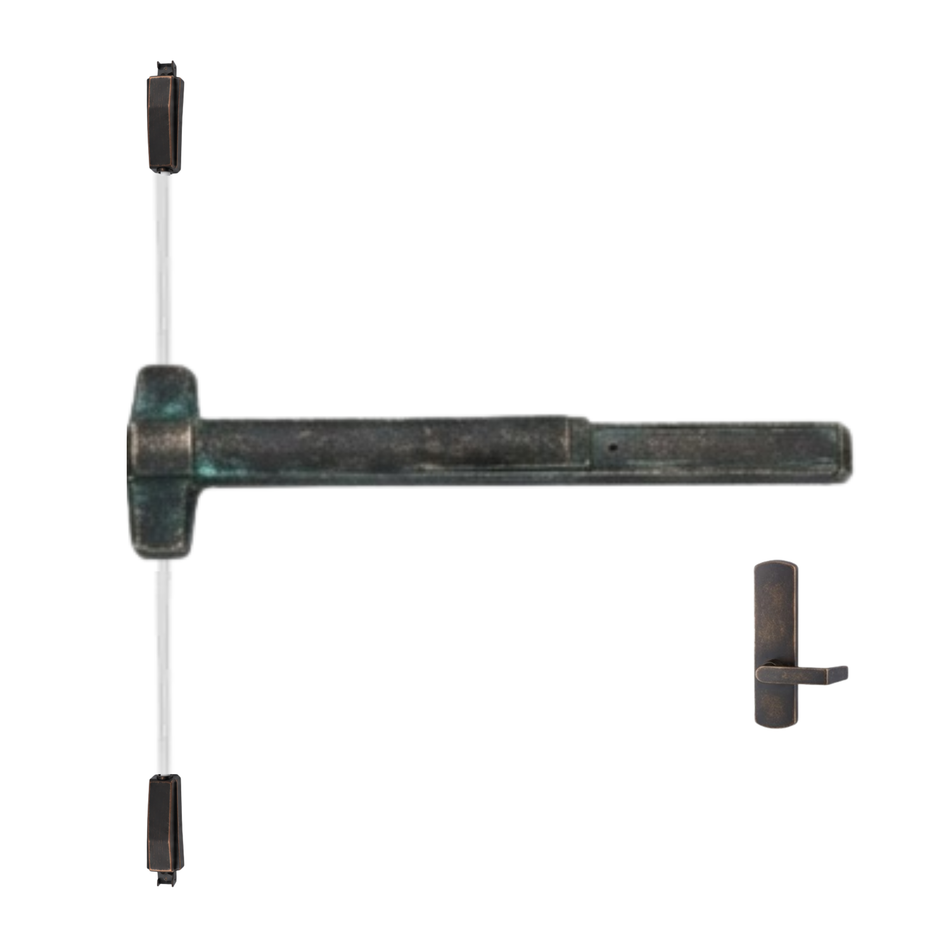 Von Duprin 9827L-DT/9927L-DT - Lever, Dummy Trim Surface Vertical Rod Device