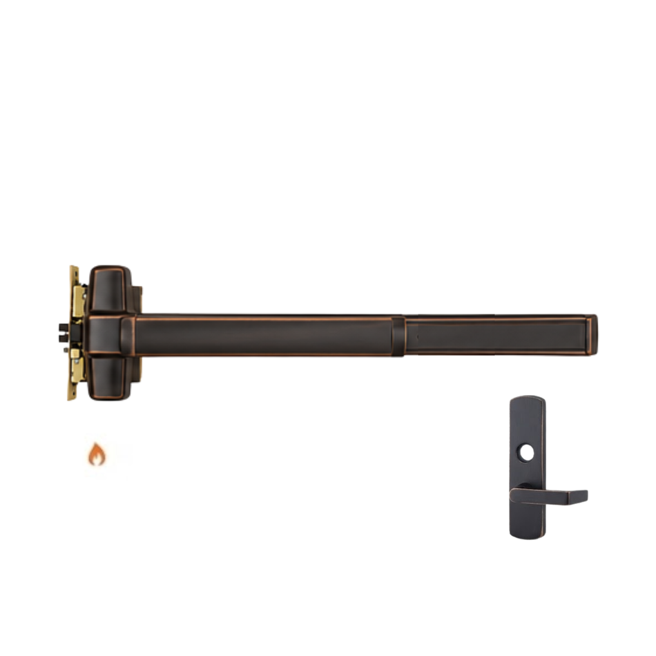 Von Duprin 9875L-NL-F/9975L-NL-F - Lever, Night Latch Mortise Lock Device - Fire Rated