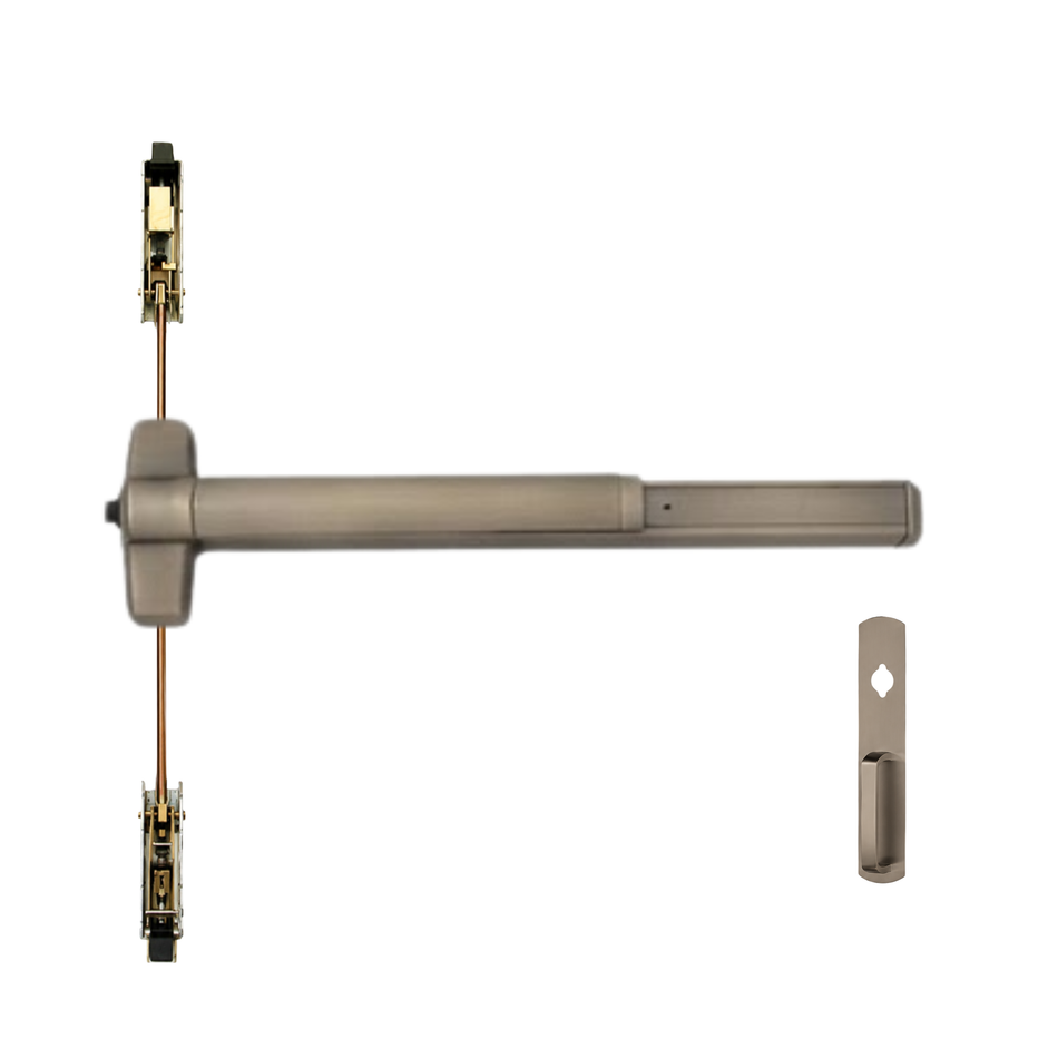 Von Duprin 9847NL/9947NL - Night Latch Concealed Vertical Rod Device