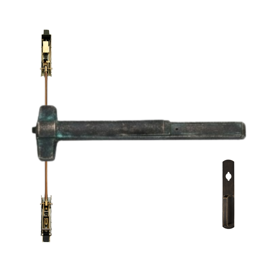Von Duprin 9847NL/9947NL - Night Latch Concealed Vertical Rod Device