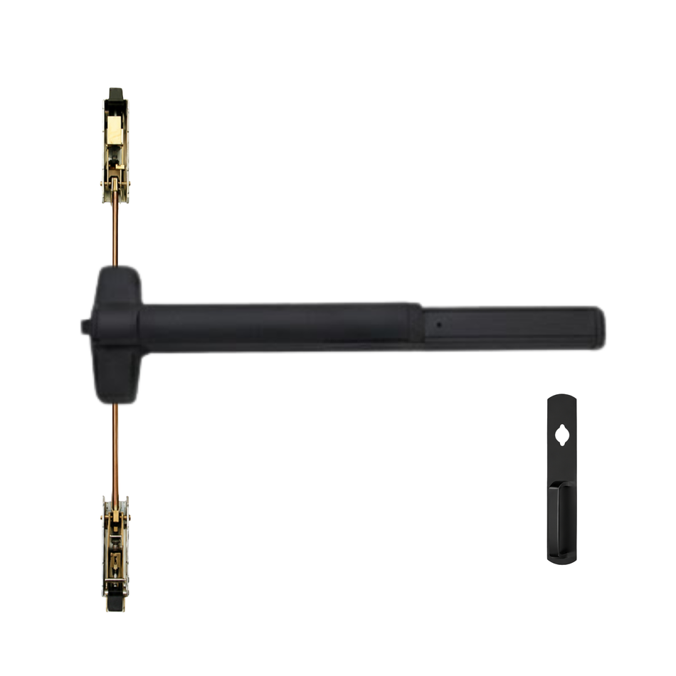 Von Duprin 9847NL/9947NL - Night Latch Concealed Vertical Rod Device