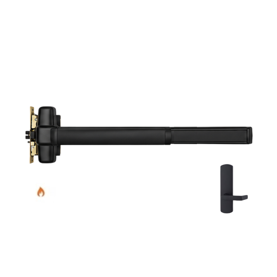 Von Duprin 9875LBE-F/9975LBE-F - Lever, Blank Escutcheon Mortise Lock Device - Fire Rated