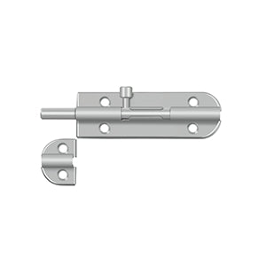 Deltana 4BB 4" Barrel Bolt, Stainless Steel