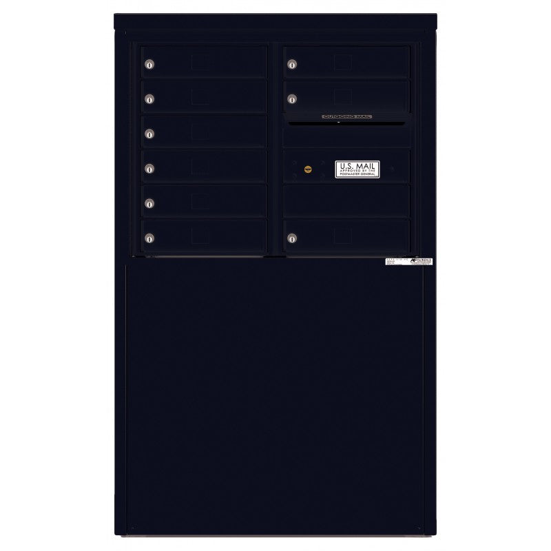 4C06D-09-D - 9 Tenant Doors and Outgoing Mail Compartment - 4C Depot Mailbox Module