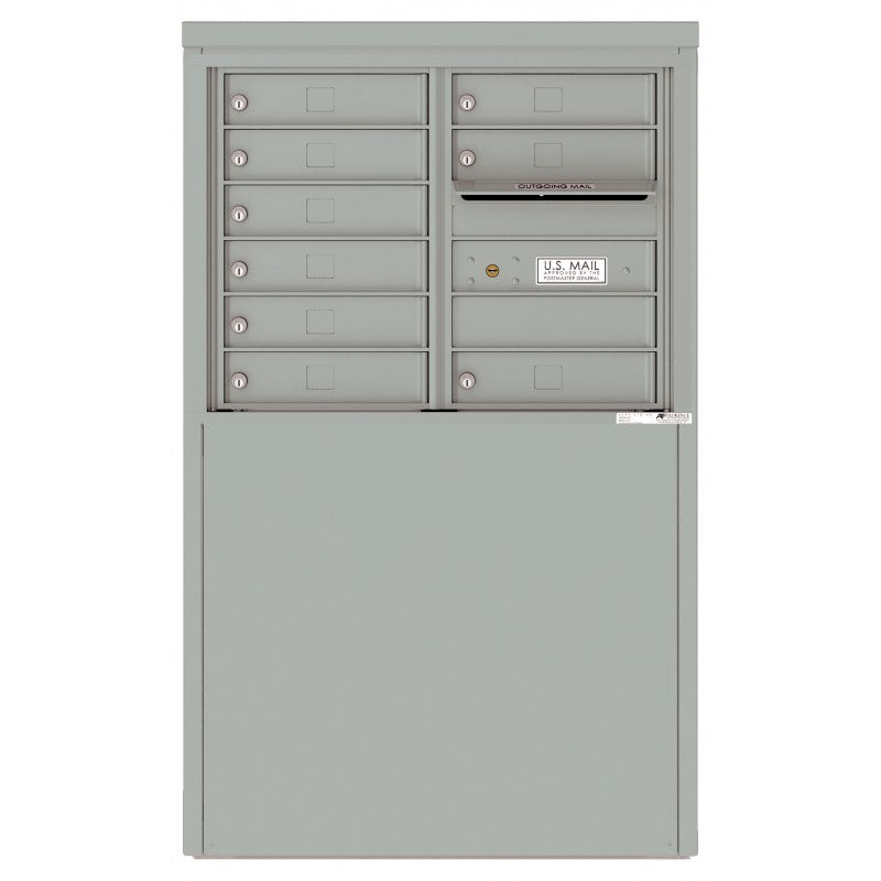 4C06D-09-D - 9 Tenant Doors and Outgoing Mail Compartment - 4C Depot Mailbox Module