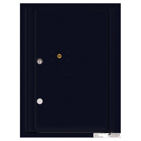 4C06S-1P - 1 Parcel Door Unit - 4C Wall Mount 6-High