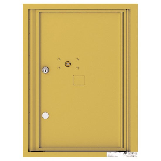 4C06S-1P - 1 Parcel Door Unit - 4C Wall Mount 6-High