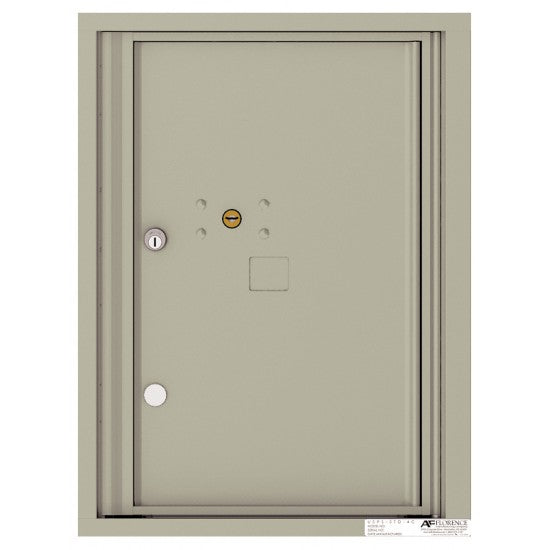 4C06S-1P - 1 Parcel Door Unit - 4C Wall Mount 6-High