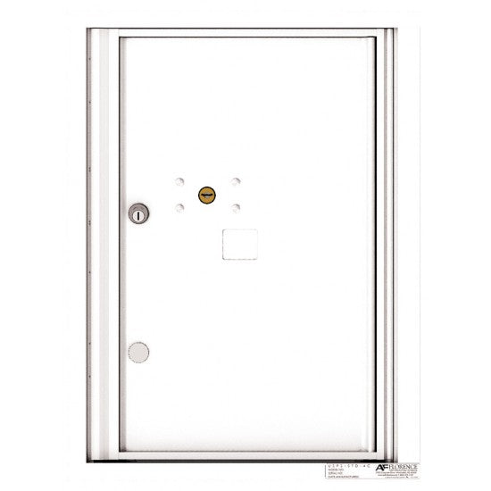4C06S-1P - 1 Parcel Door Unit - 4C Wall Mount 6-High