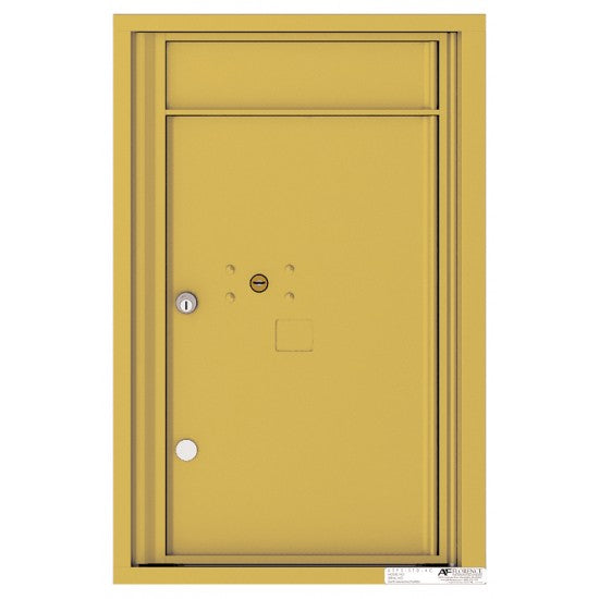 4C07S-1P - 1 Parcel Door Unit - 4C Wall Mount 7-High