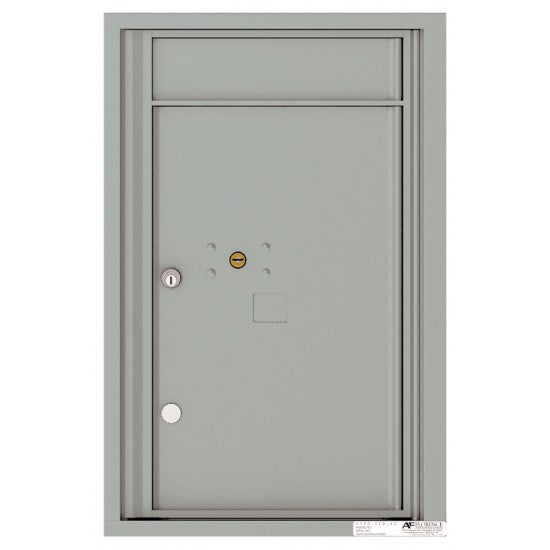 4C07S-1P - 1 Parcel Door Unit - 4C Wall Mount 7-High