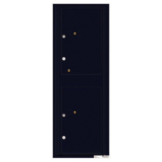 4C13S-2P - 2 Parcel Doors Unit - 4C Wall Mount 13-High