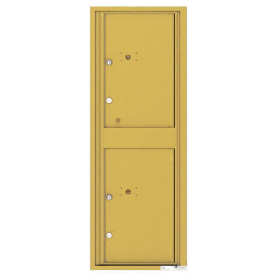 4C13S-2P - 2 Parcel Doors Unit - 4C Wall Mount 13-High