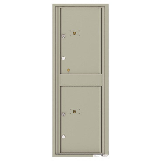 4C13S-2P - 2 Parcel Doors Unit - 4C Wall Mount 13-High