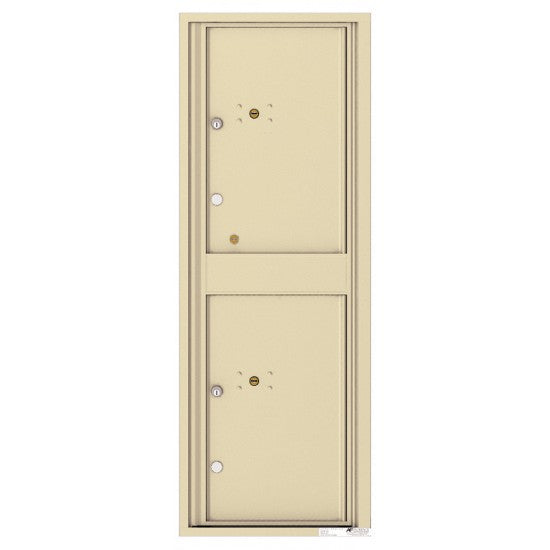 4C13S-2P - 2 Parcel Doors Unit - 4C Wall Mount 13-High