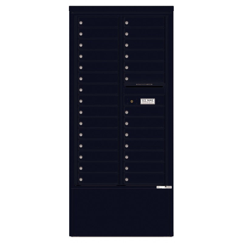 4C15D-28-D - 28 Tenant Doors and Outgoing Mail Compartment - 4C Depot Mailbox Module