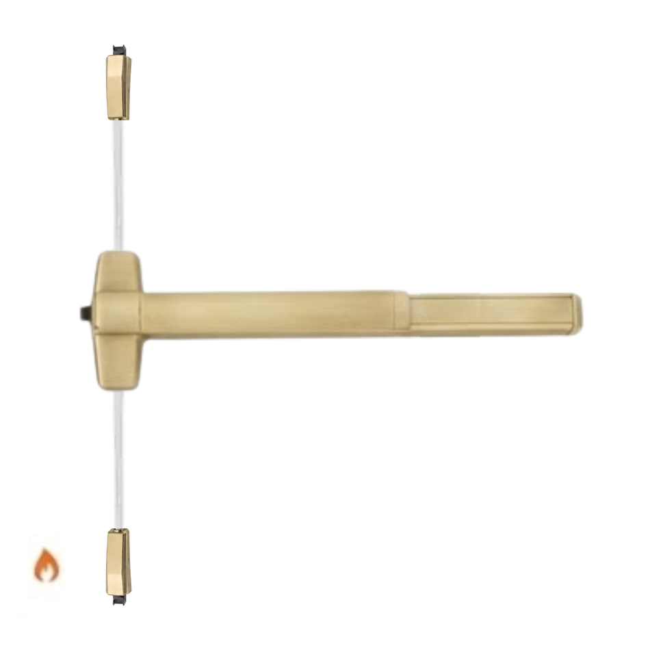 Von Duprin 9857EO-F/9957EO-F - Exit Only Surface Three Point Latch Device - Fire Rated
