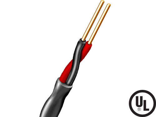 Aiphone 85160210C -  2 Conductor 16AWG, PE Solid, 1000'