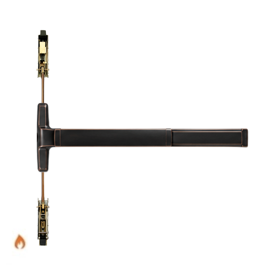 Von Duprin 3348A-EO-F/3548A-EO-F - Exit Only Concealed Vertical Rod Devices for Hollow Metal Doors - Fire Rated