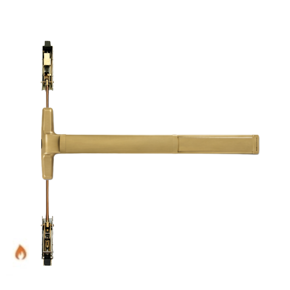 Von Duprin 3347A-EO-F/3547A-EO-F - Exit Only Concealed Vertical Rod Device - Fire Rated
