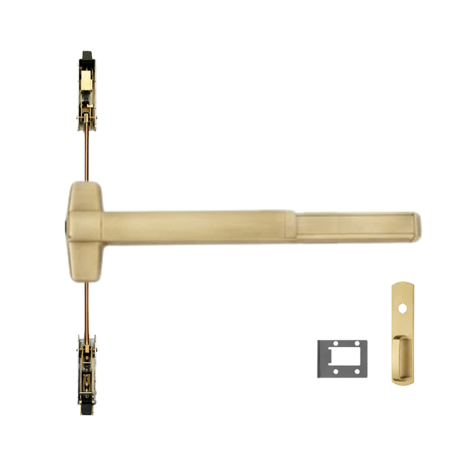 Von Duprin 9847WDC-NL/9947WDC-NL - Night Latch Wood Door Concealed Vertical Rod Device