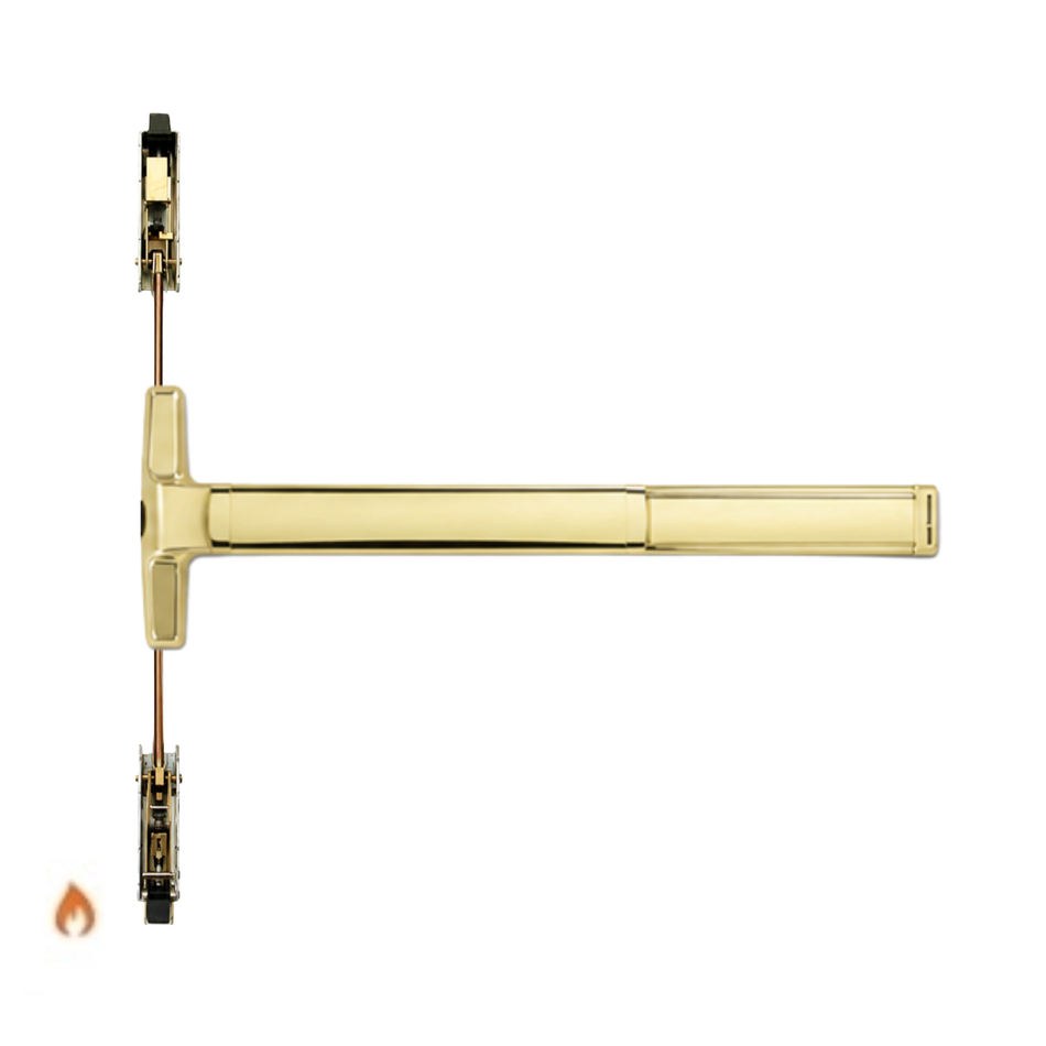Von Duprin 3349A-EO-F/3549A-EO-F - Exit Only Concealed Vertical Cable Devices for Hollow Metal Doors - Fire Rated