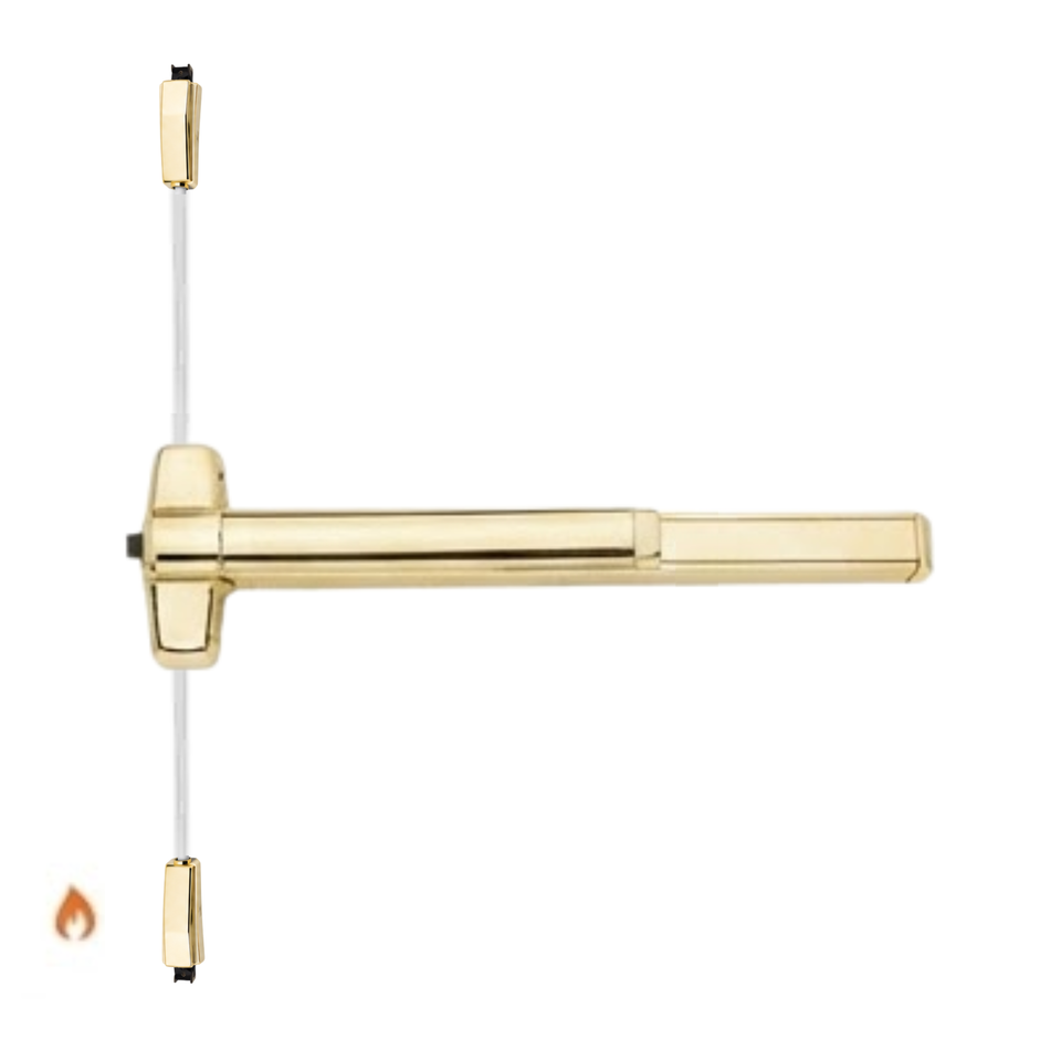 Von Duprin 9857EO-F/9957EO-F - Exit Only Surface Three Point Latch Device - Fire Rated