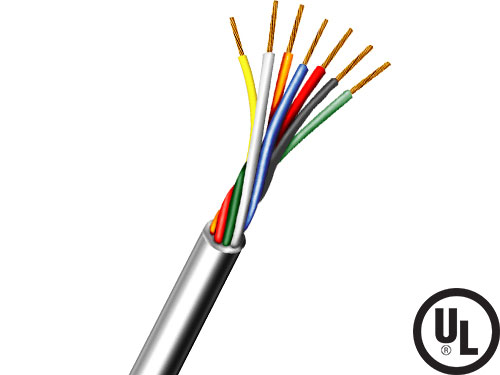 Aiphone 85220710C -  7 Conductor 22AWG, Non-Shielded Wire, low cap, 1000'