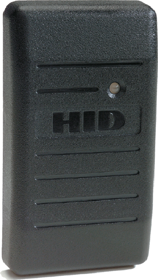 HID 6005BKB00 Mullion Mount, ProxPoint Plus Proximity Reader, Revision B, 125khz, Pigtail, Wiegand, 5-16 VDC, IP55, UL, FCC, Classic Black