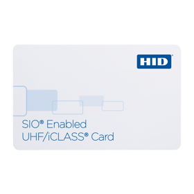 HID 6013HGGAANFC17 SIO Enabled UHF and iClass Prox Card
