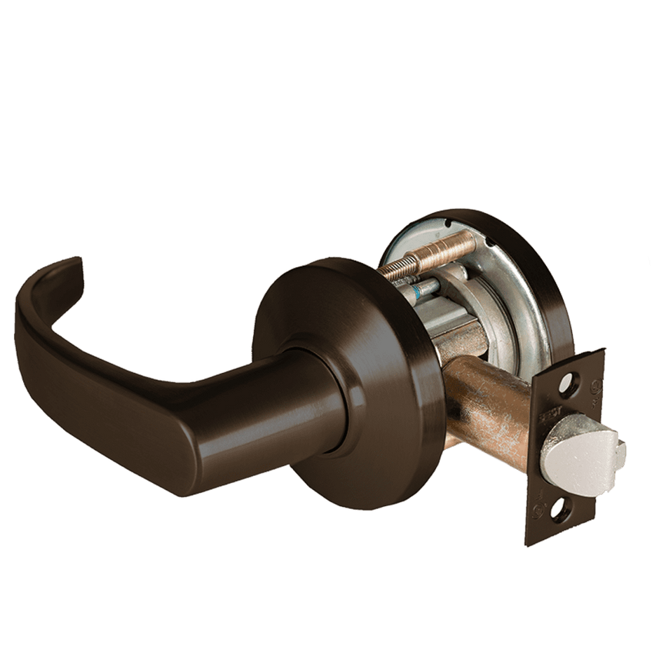 BEST 9K (2DT) Double Dummy Trim Function - Grade 1 Cylindrical Non-Keyed Non-Latching Lever Lock