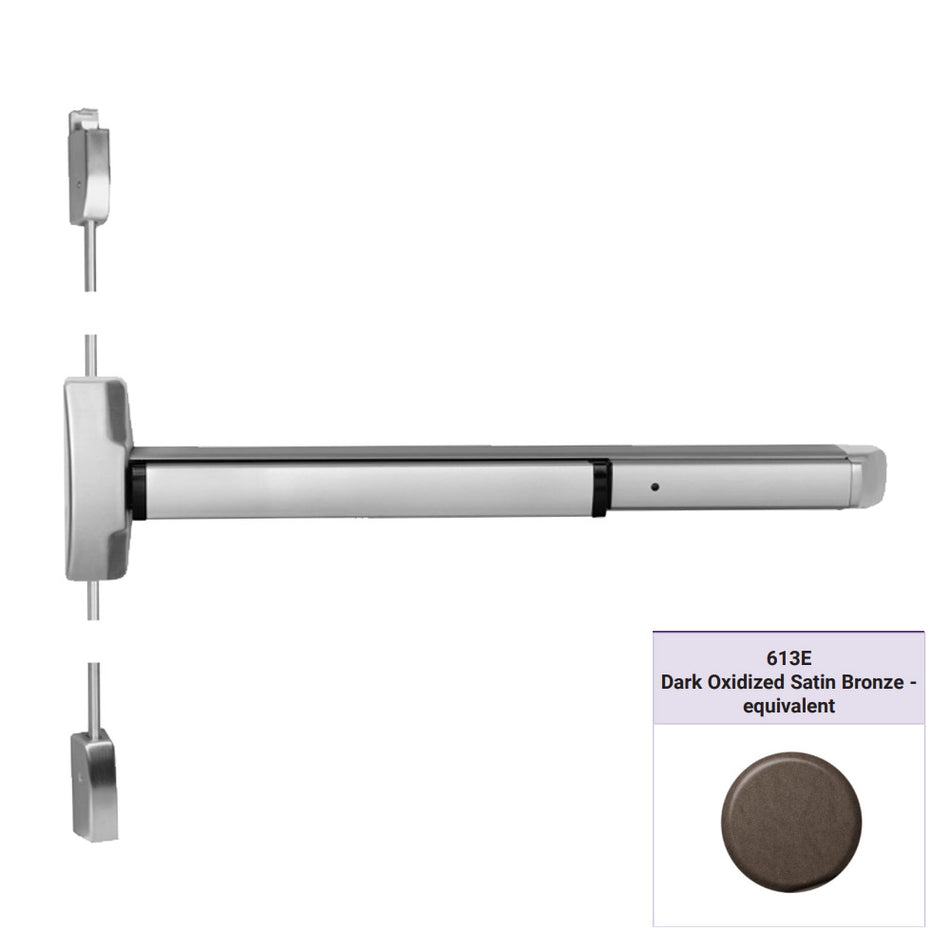 Accentra 6170ED Series Surface Vertical Rod Exit Device