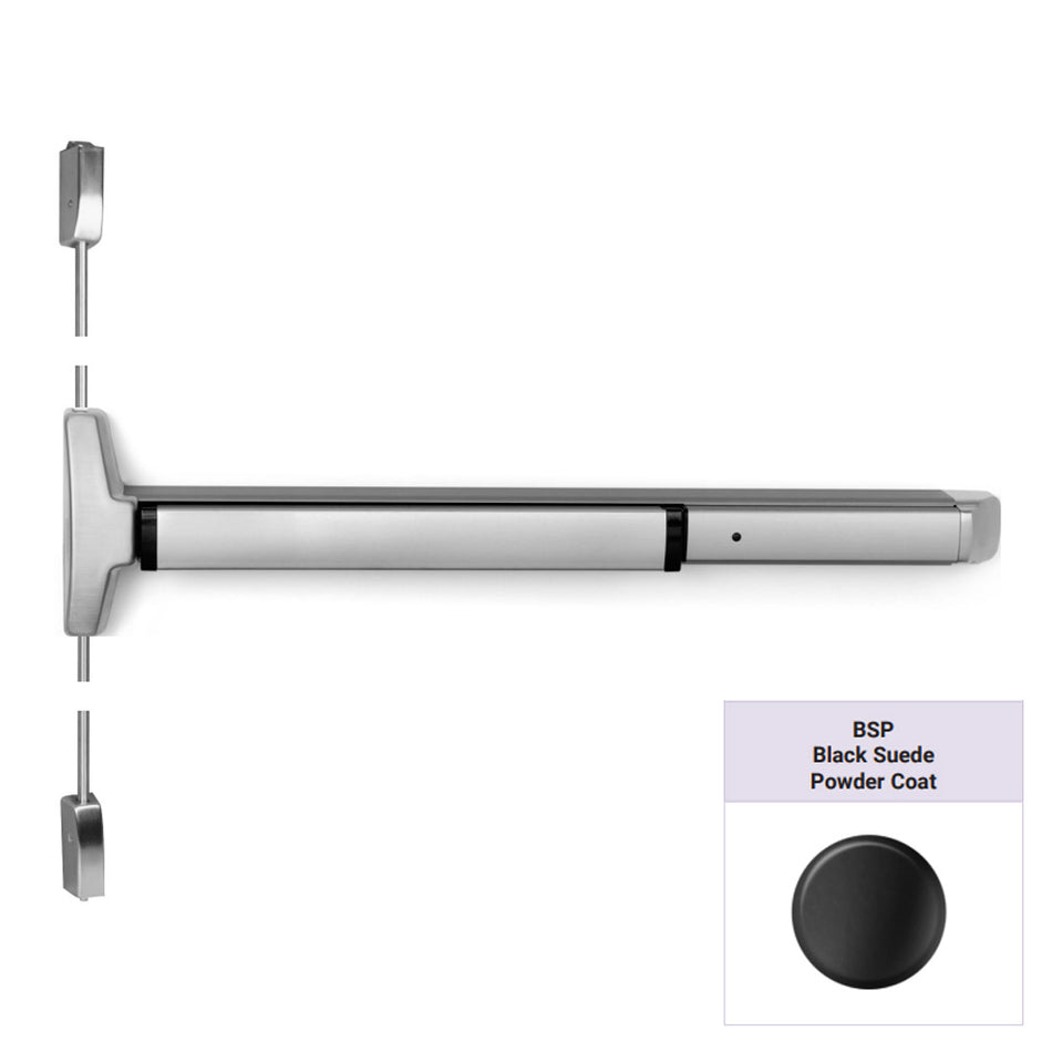 Accentra 6210 Series Narrow Stile Pushpad Surface Vertical Rod Exit Device