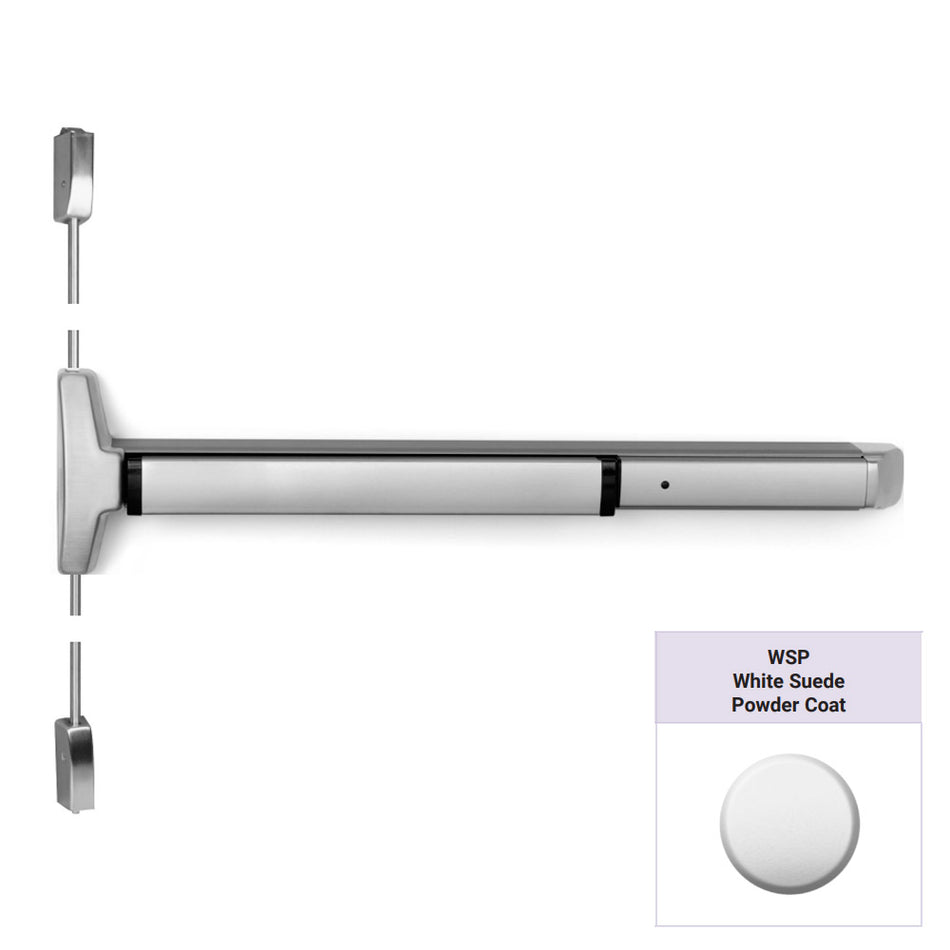 Accentra 6210 Series Narrow Stile Pushpad Surface Vertical Rod Exit Device