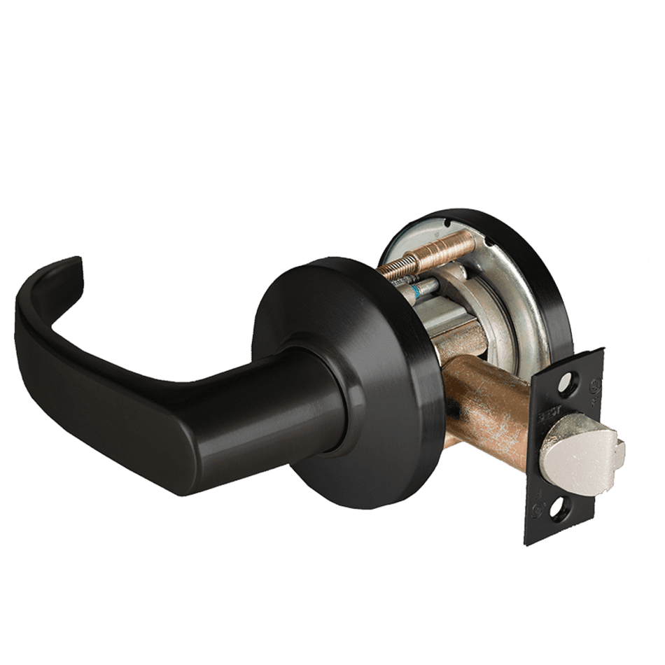 BEST 9K (2DT) Double Dummy Trim Function - Grade 1 Cylindrical Non-Keyed Non-Latching Lever Lock