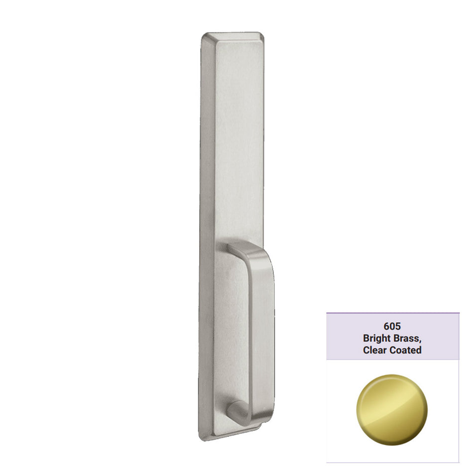 Accentra 634F Dummy Pull Plate Trim for 1500, 2100, 6100, 7100, 7180 Series