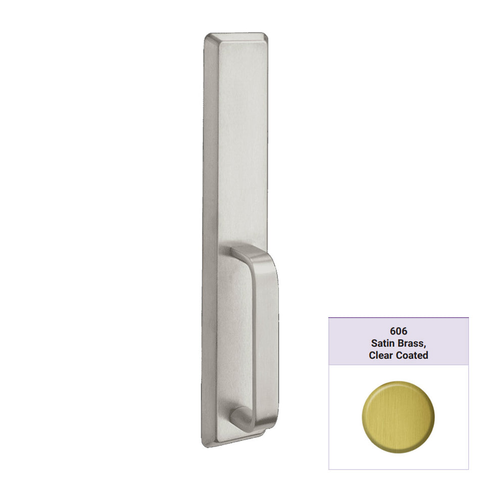 Accentra 634F Dummy Pull Plate Trim for 1500, 2100, 6100, 7100, 7180 Series