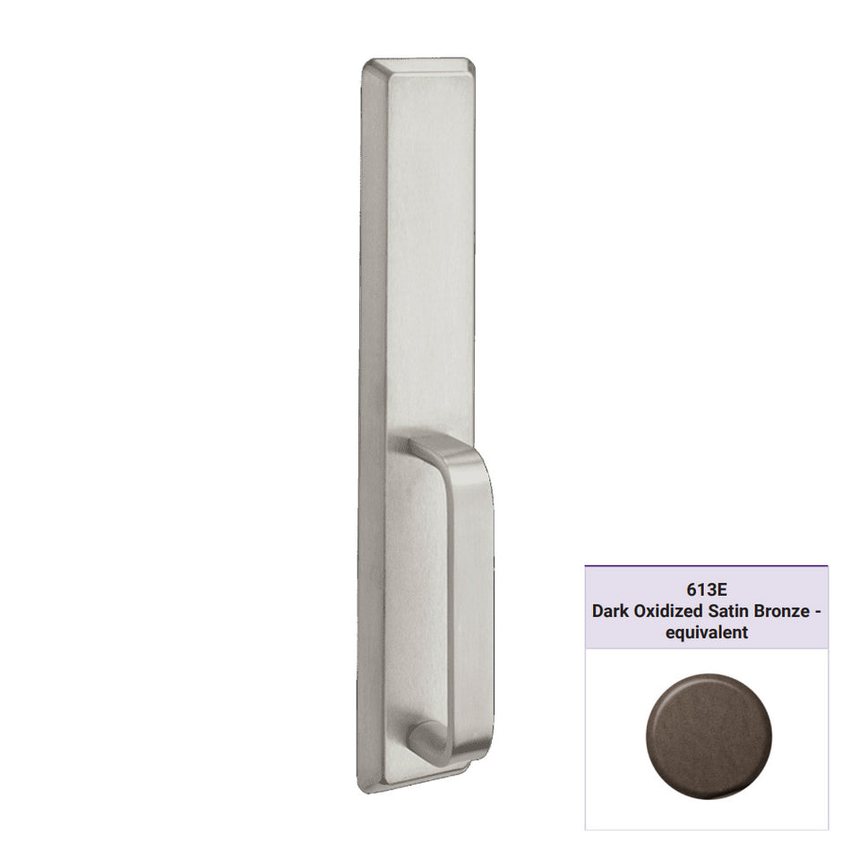 Accentra 634F Dummy Pull Plate Trim for 1500, 2100, 6100, 7100, 7180 Series