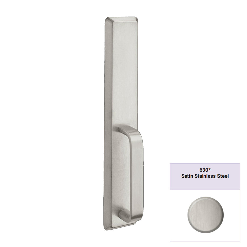 Accentra 634F Dummy Pull Plate Trim for 1500, 2100, 6100, 7100, 7180 Series